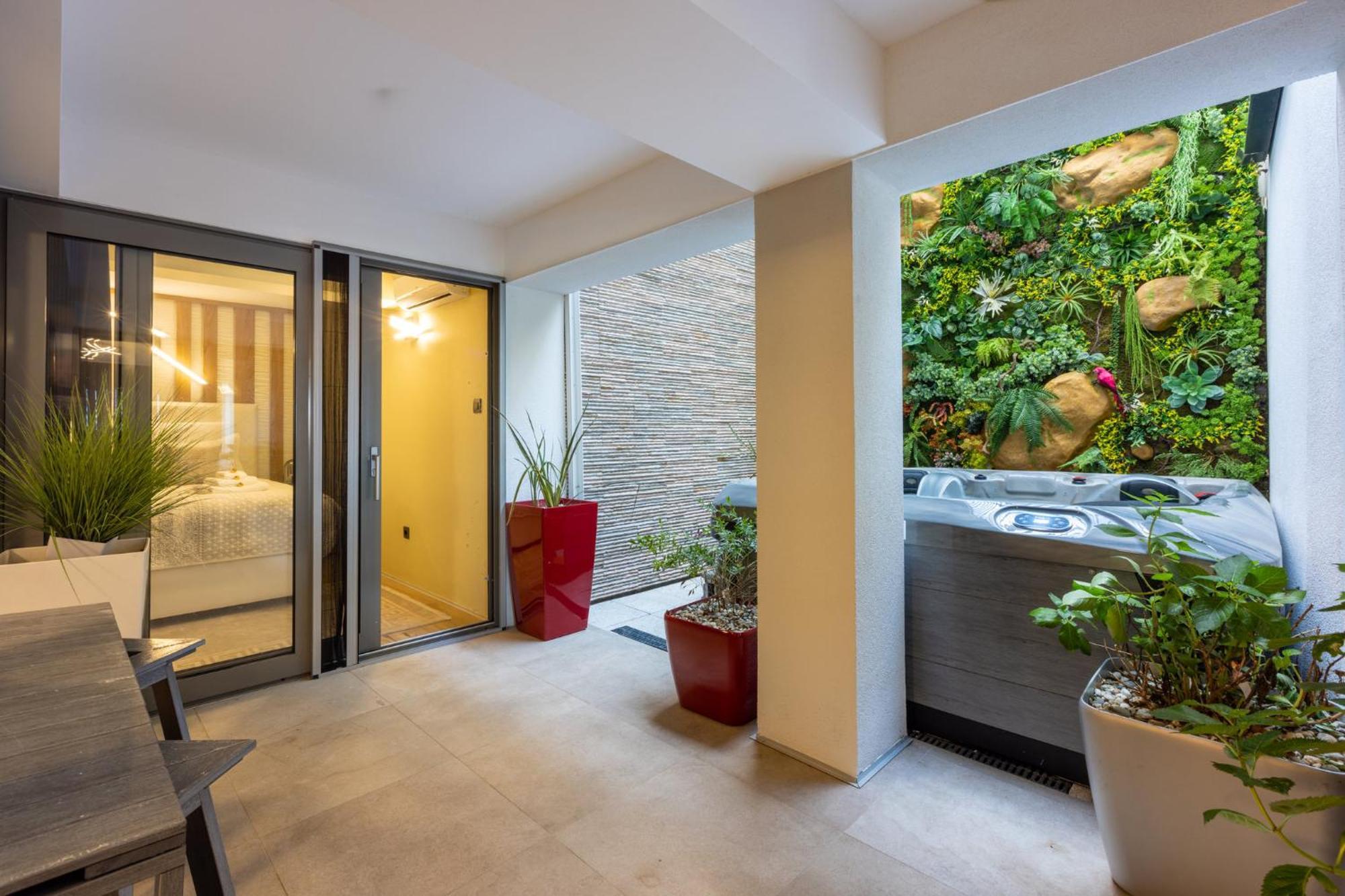 Panoramica Apartment With Whirlpool Криквеница Екстериор снимка