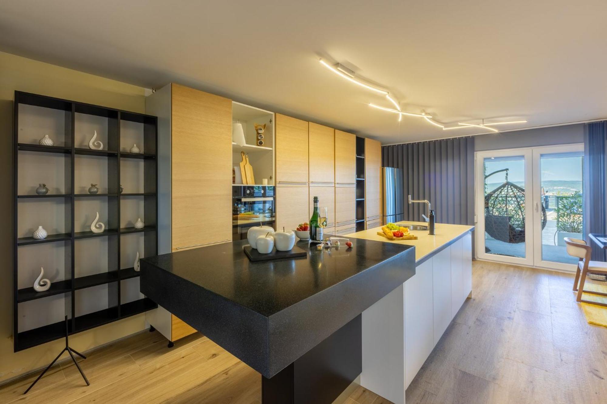 Panoramica Apartment With Whirlpool Криквеница Екстериор снимка