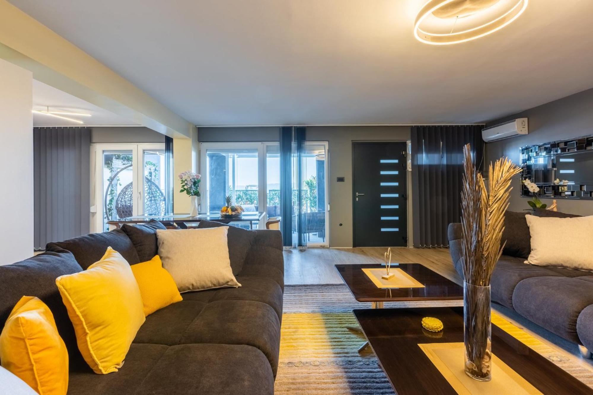Panoramica Apartment With Whirlpool Криквеница Екстериор снимка