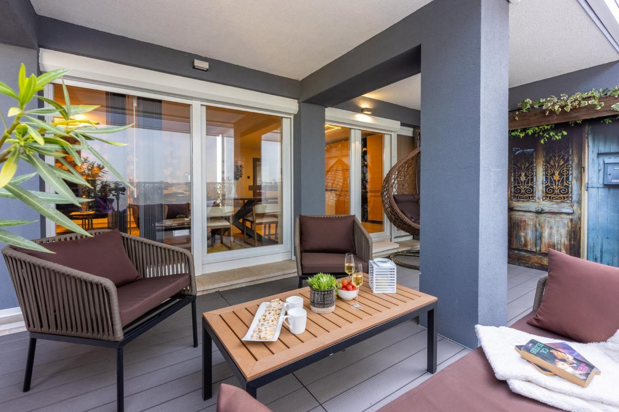 Panoramica Apartment With Whirlpool Криквеница Екстериор снимка