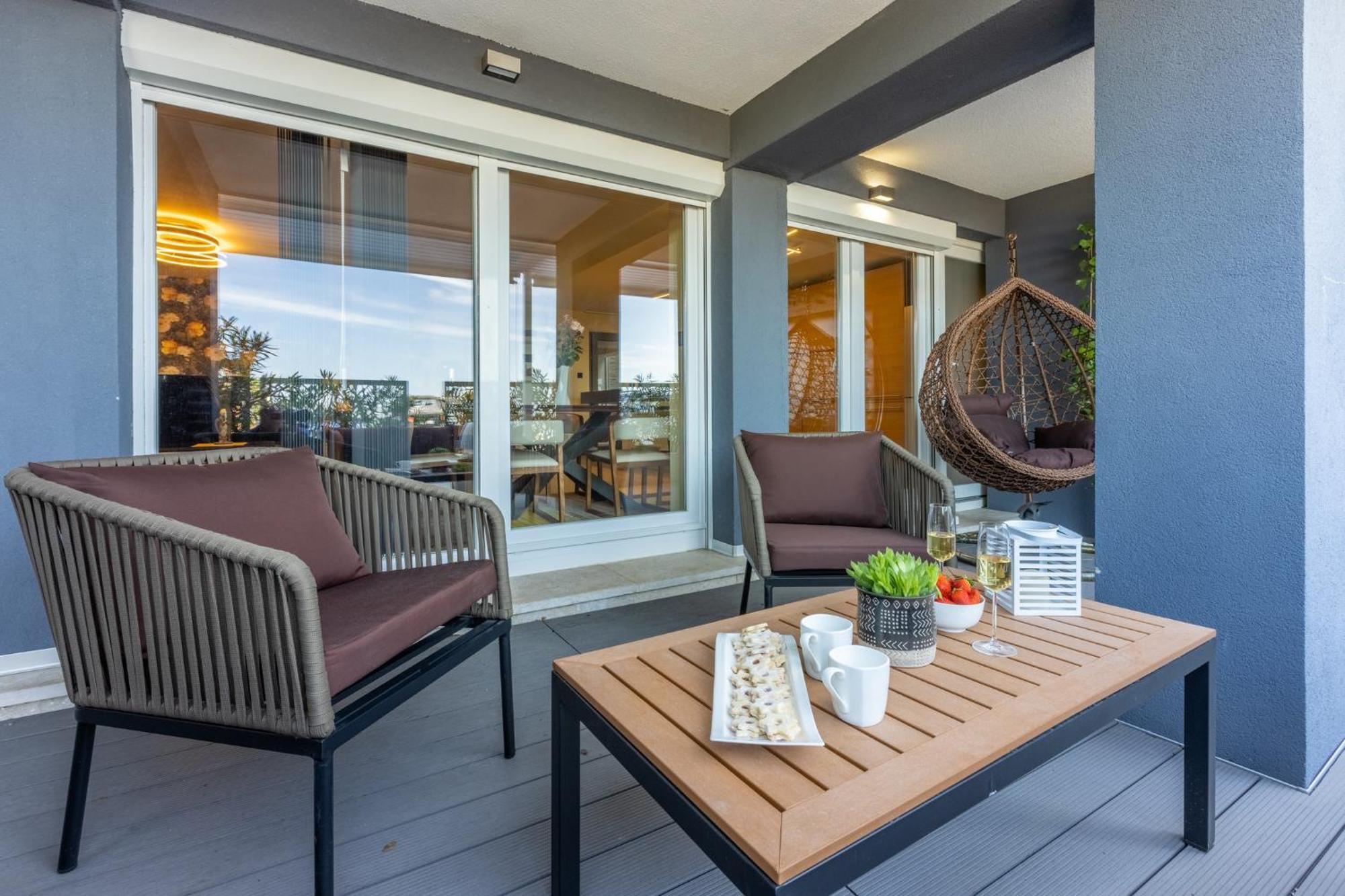 Panoramica Apartment With Whirlpool Криквеница Екстериор снимка